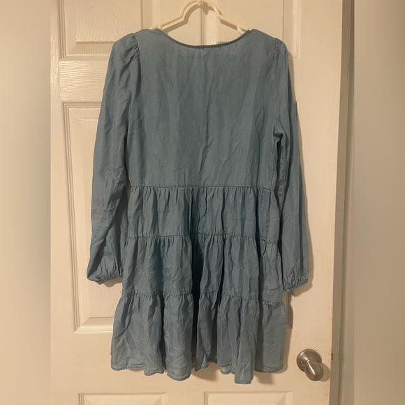 Mine long sleeve chambray dress - Picture 10 of 13